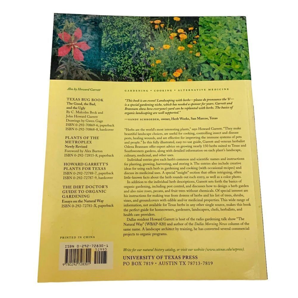 Herbs For Texas Book - Picture 4 of 6